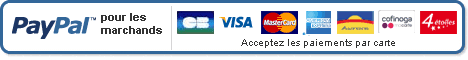 Ouvrez un compte PayPal et acceptez ds aujourd'hui les paiements approvisionns par carte.