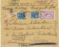 Lettre chargée Jeanne 257