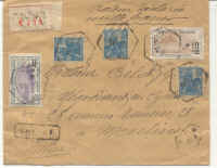 Lettre chargée. Jeanne 257