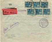 Lettre pour le Danemark  Jeanne 257