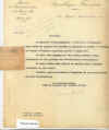 Lettre de remerciement à M. Marron. Jeanne 257