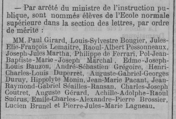 Liste ENS août 1872
