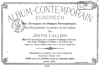 Album contemporain 1865