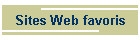 Sites Web favoris