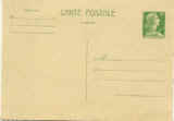 Entier postal    Marianne de Muller.